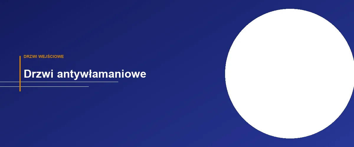 Drzwi antywłamaniowe