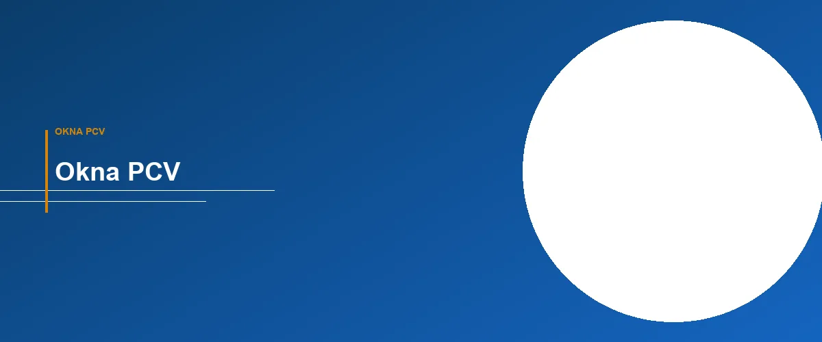 Okna PCV